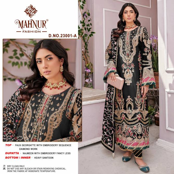 Mahnur Vol 23 Colors Pakistani Suit Catalog